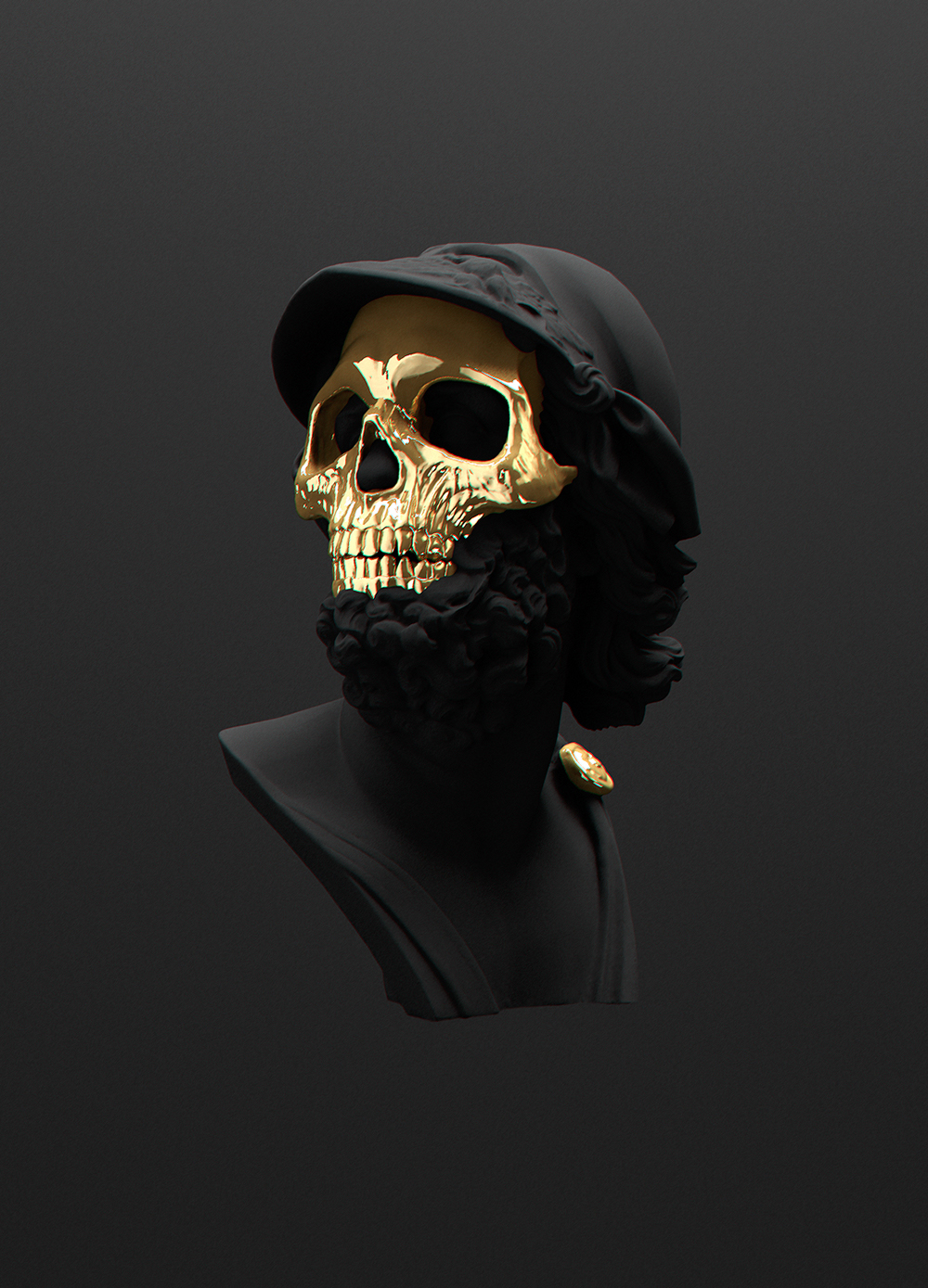 All black but gold by Andre Larcev