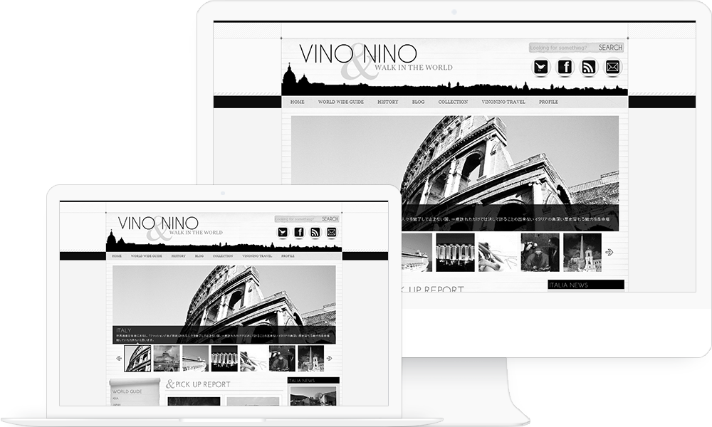 Vino & Nino (Web Design)